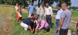 पुष्पलाल स्मृति दिवसमा बाँकेको जानकीमा वृक्षारोपण