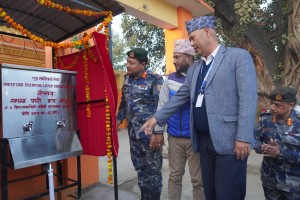 नेपाल-भारत सीमा क्षेत्रमा सौन्दर्यकरण, नाकामा सशस्त्र प्रहरीको शुद्ध खानेपानी सेवा