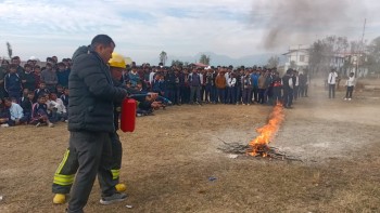 दंगीशरणमा विपद् जोखिम न्यूनीकरण सम्बन्धी अभिमुखीकरण